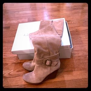 Sole Society wedge boots